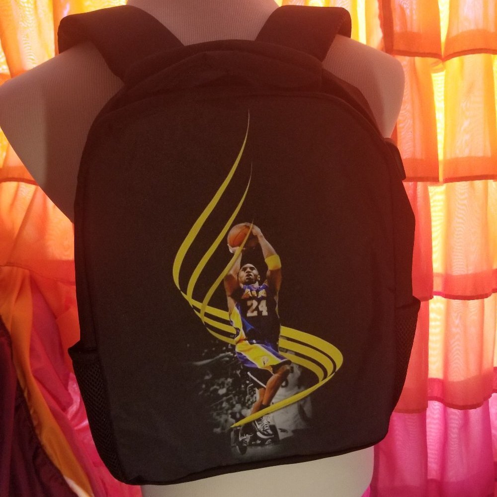 Kobe Bryant 17" Backpack with USB Port & Speaker